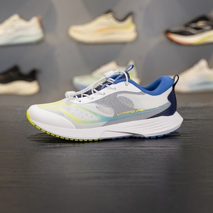 乐游V1圆头反光运动鞋 男女大童2025新款 YKFV054 跑步鞋 李宁童鞋