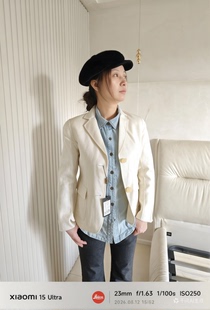 瑕疵一折清仓 日剧女主角可检测正宗羊绒双面呢料英伦风羊毛外套