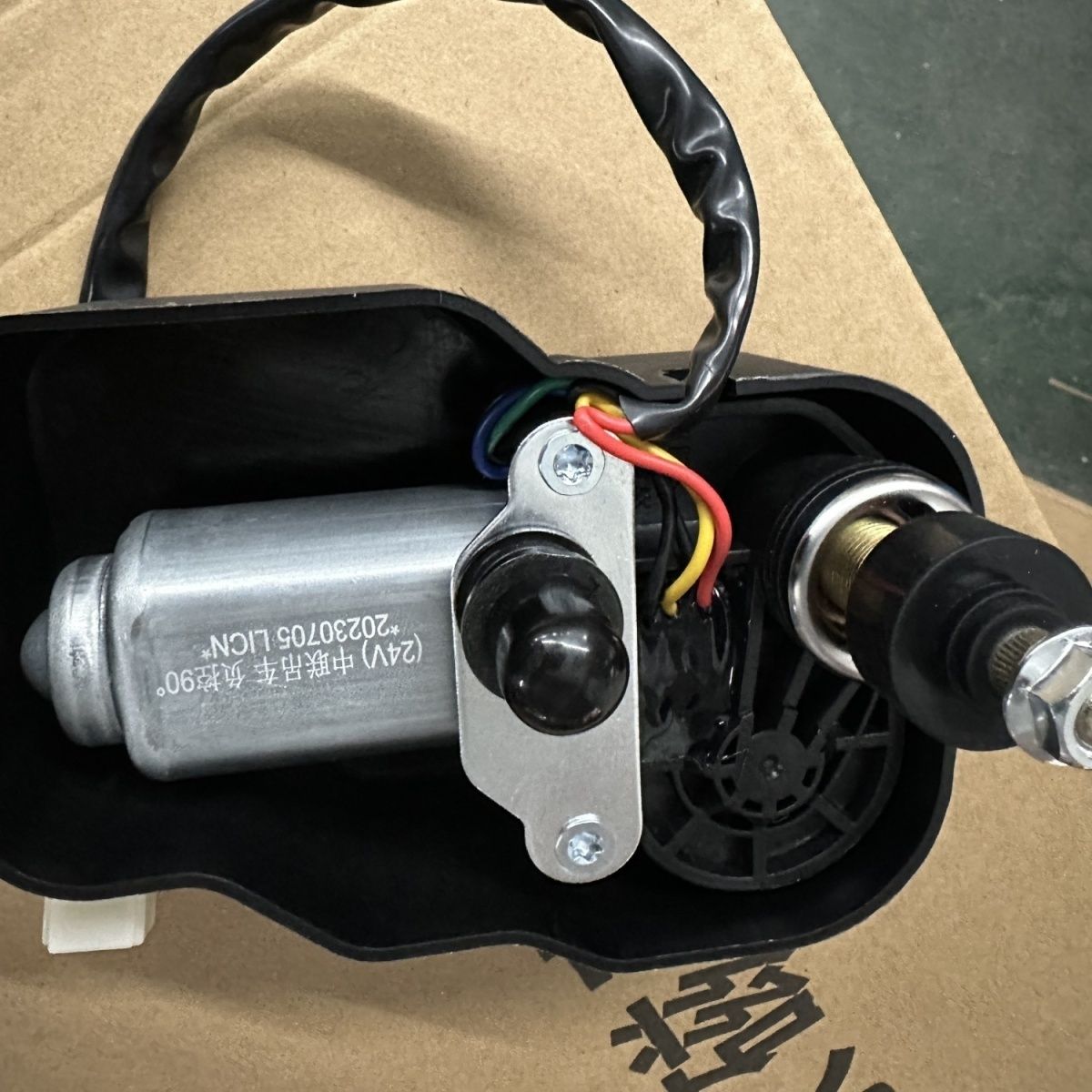 原装中联吊车ZTC250V雨刮电机50-80吨中联重科原厂新款雨刮器电机