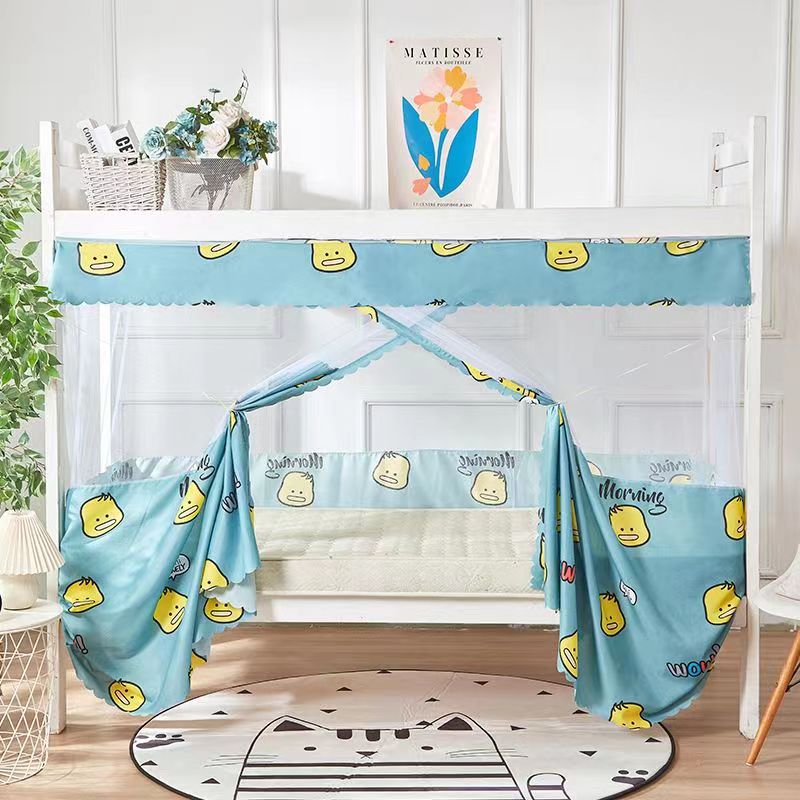 学生蚊帐布边布顶学生蚊帐