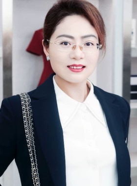 Y10043夏季黑白飘带女士开衫衬衫