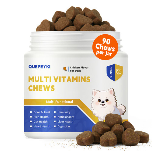 犬用复合维生素软咀嚼狗卵磷脂肠道健康关节皮肤毛发心脏消化健康
