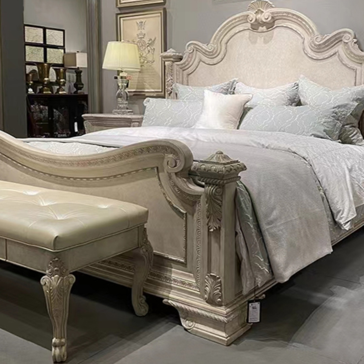 美式实木床复兴印记art床