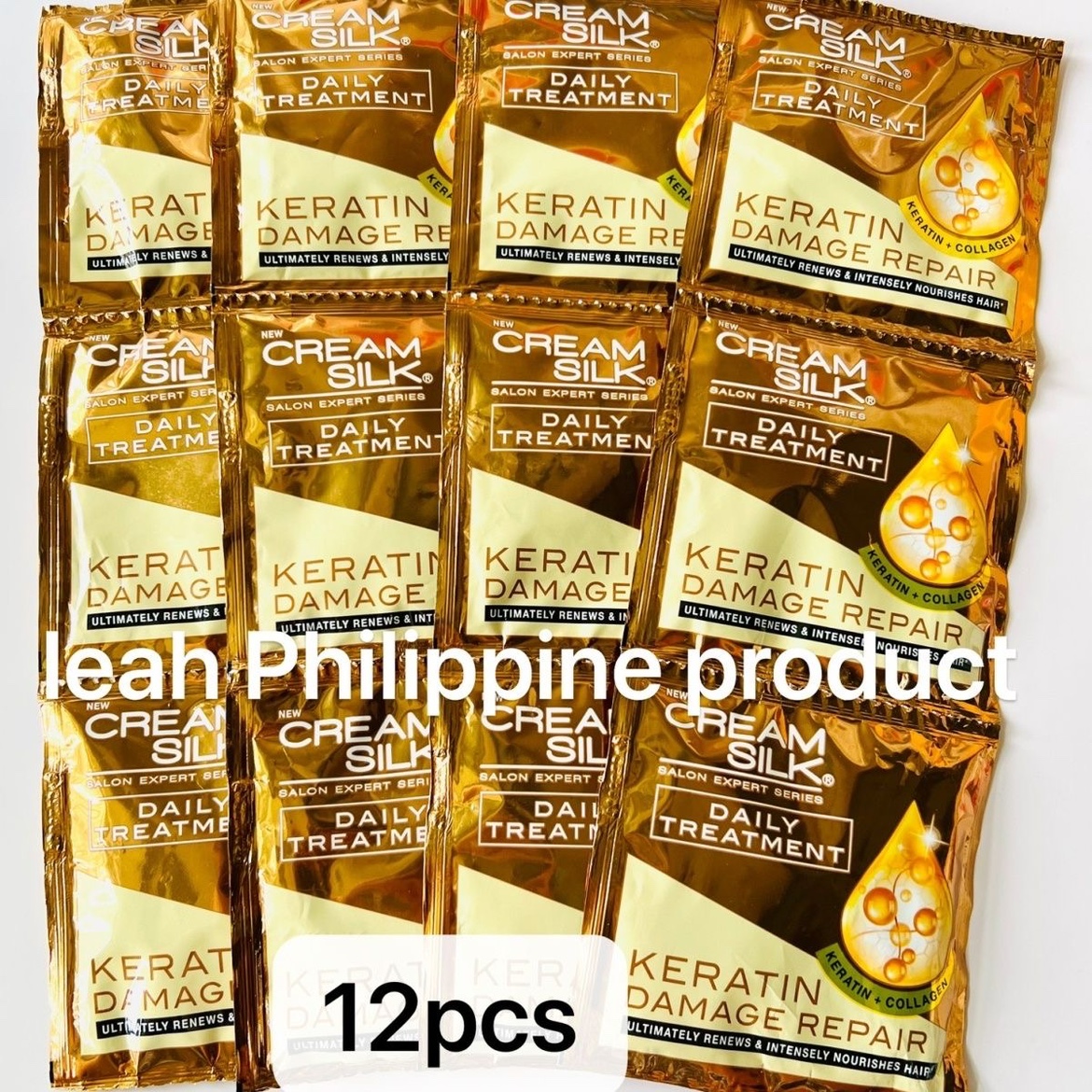 Available original Philippine cream silk keratin treatment