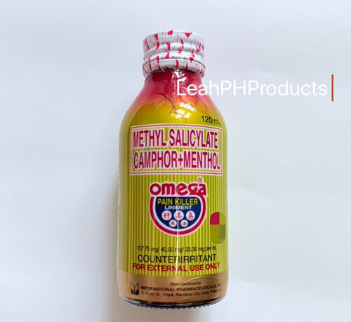 Available omega Philippine 120ml正品好美嘉风油