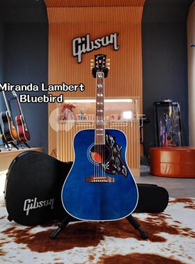 Gibson吉普森Miranda Lambert Bluebird蓝鸟限量 美产民谣吉他