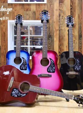Epiphone Starling飞燕入门单板民谣新手练习男女生入门琴木吉他