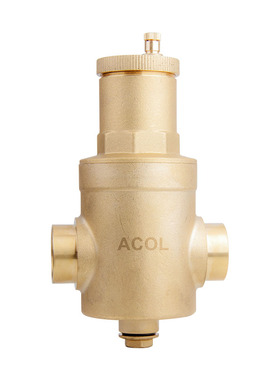 ACOL AS10系列螺旋微泡排气阀 自动排气阀 中央空调 热泵 自来水