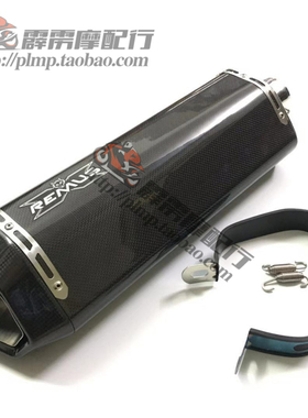 适用于摩托车奥地利remus狼头排气管 川崎雅马哈本田改装通用排气