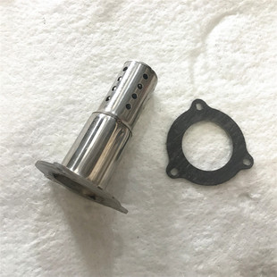 摩托车125/250/400CC通用吉村/WRS改装排气管二合一消声器 消音塞