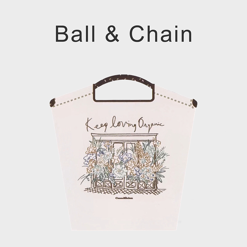Ball&Chain刺绣门庭花联名款日本本土原创刺绣包斜挎包夏季出行