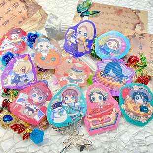 闪耀丝绸贴纸第五人格官方周边秋冬甜品cafeQ约瑟夫昆虫画家特典