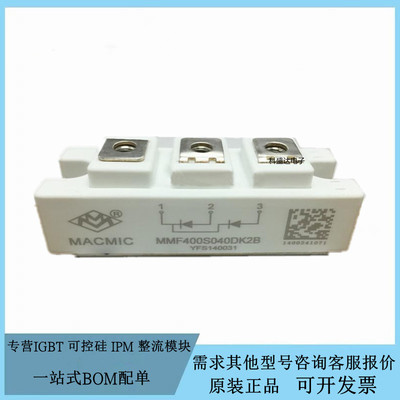 宏微快恢复二极管模MMF400S040DK2B MMF300YB050U功率 逆变模块