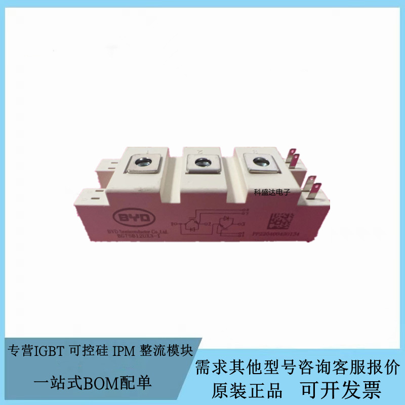 全新原装比亚迪BG50B12UX3-I BG100B12UX3-I商用电磁炉电焊机模块
