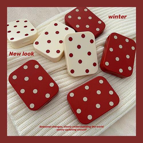 高级感个性波点隐形眼镜