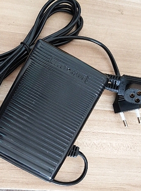 SINR老款胜家用电动缝纫机脚踩踏板衣车电源线开关脚控器7字型