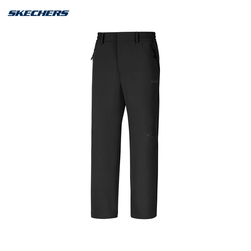Skechers斯凯奇25冬男长裤运动裤宽松舒适休闲长裤 P325M112/0018