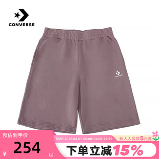 Converse匡威2026夏新款 舒适透气休闲运动针织短裤 MCH693 JDA 男士