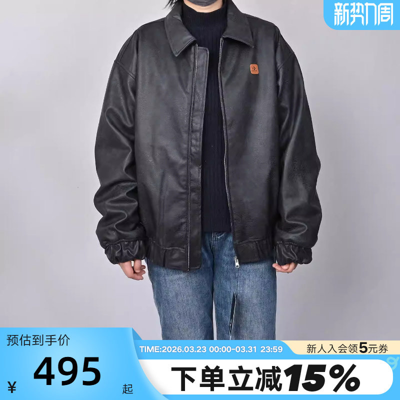 Converse匡威2026春男女休闲运动外套翻领保暖棉服 UC