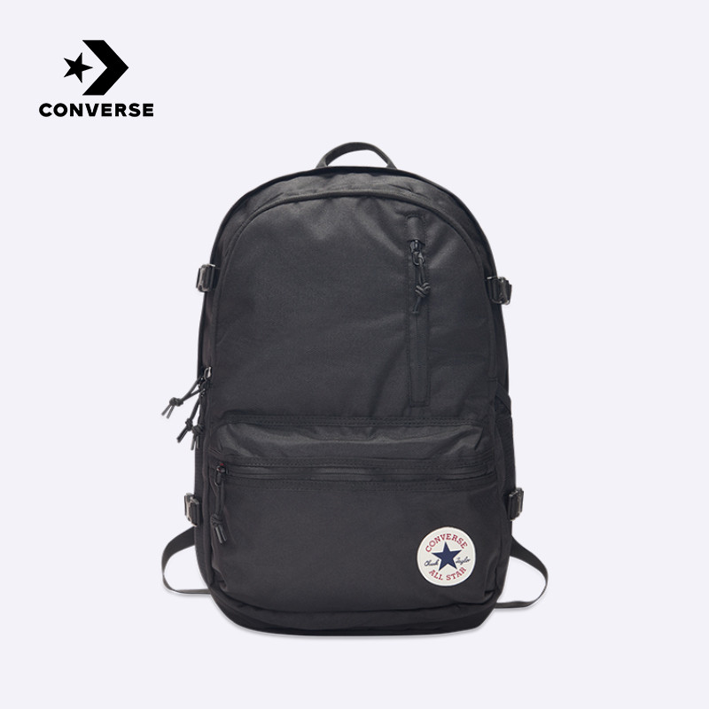 Converse匡威经典款双肩包男女简约背包学生书包电脑包10021138