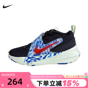 Hustle Team 001 运动鞋 IQ0814 12休闲篮球鞋 Nike耐克男女小童鞋