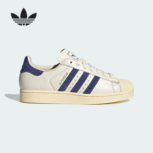 adidas阿迪达斯三叶草2026秋中性SUPERSTAR II 贝壳头板鞋 KZ6732