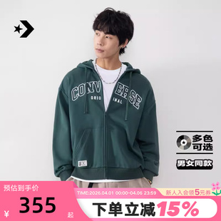 UCJ085 F8G 复古连帽外套运动休闲连帽衫 Converse匡威冬男女经典