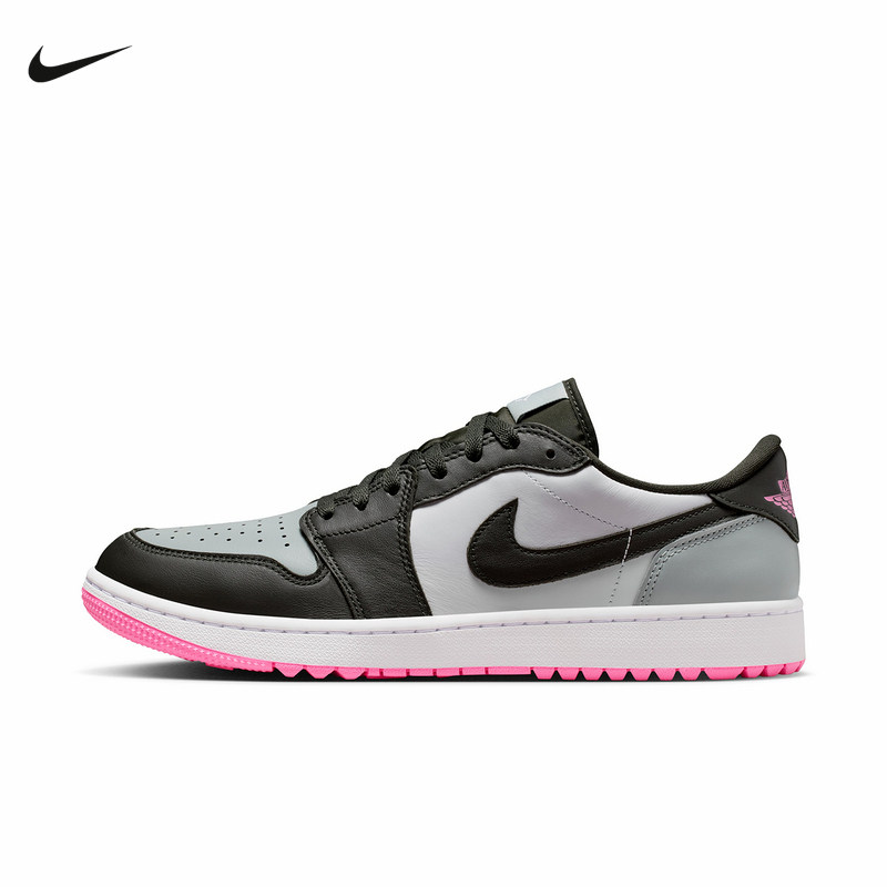 Nike耐克男鞋AJ1新款高尔夫鞋缓震复古篮球鞋低帮板鞋 DD9315-119图片