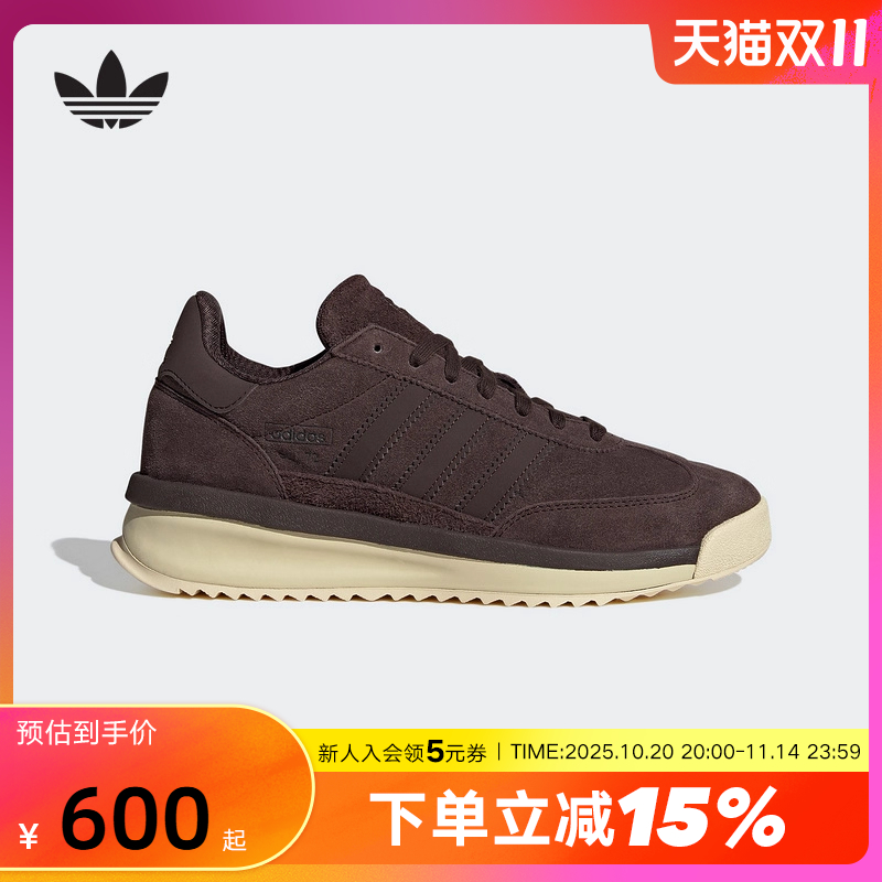 adidas阿迪达斯三叶草T头鞋2025冬男女SL 72跑鞋风运动鞋 JP8160