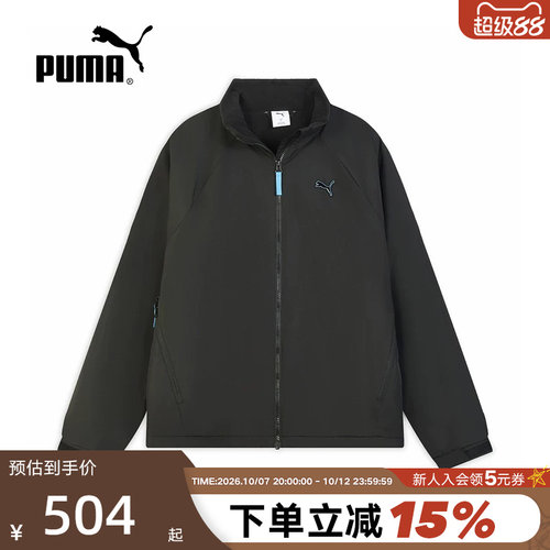 PUMA彪马拒寒保暖拒水加绒外套WARMCELL男女梭织夹克 635954-01