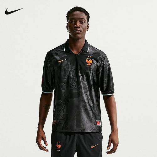 NIKE耐克DRI-FIT男子速干短袖T恤法国队足球服运动上衣IH1867-060
