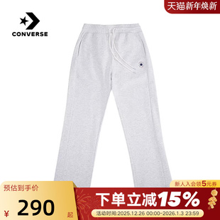 MCJ094 针织长裤 GGN 抽绳松紧腰裤 Converse匡威冬男抓绒直筒长裤