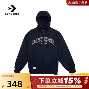 023 UCJ085 Converse匡威冬男女复古休闲针织连帽衫 舒适外套
