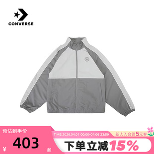 MCH697 GFY 复古学院风外套 Converse匡威秋男撞色拼接插肩袖