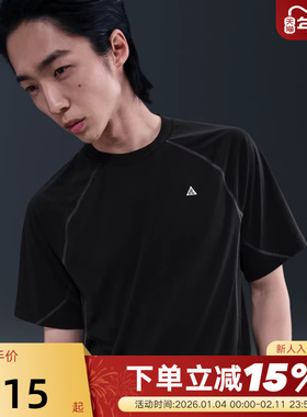 NIKE耐克ACG男子速干户外短袖T恤25夏新款针织运动半袖HJ2882-010