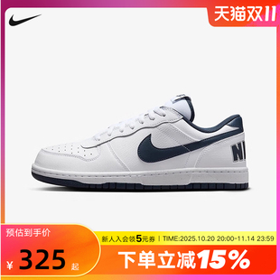 BIG 355152 NIKE 轻便运动鞋 140 LOW白蓝低帮复古休闲板鞋 耐克男鞋