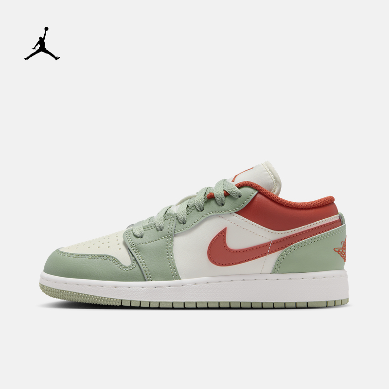 Nike耐克AJ1女鞋Air Jordan 1大童篮球鞋复古运动板鞋553560-133