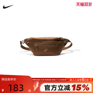 NIKE耐克复古腰包可调节便携收纳冬季男子斜挎休闲背包DN2556-259