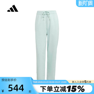 JZ0661 2026春女针织长裤 adidas阿迪达斯Stella Mc束脚居家运动裤