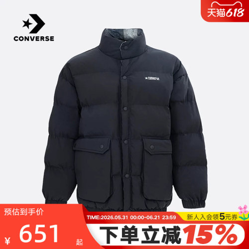 Converse匡威男女两面穿棉服百搭时尚时尚潮流外套 UCJ110-023