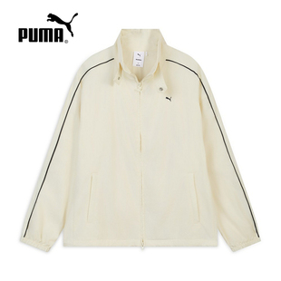PUMA彪马MUSINSA联名廓形撞色T7夹克2026夏中性梭织外套638014-87