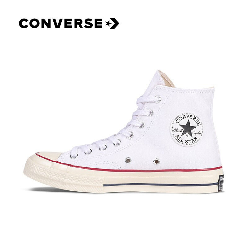 CONVERSE匡威高帮1970S经典帆布鞋新款男女休闲运动鞋白