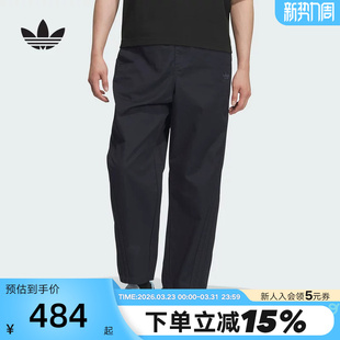 KF4938 休闲长裤 adidas阿迪达斯三叶草宽松锥形运动裤 秋男工装