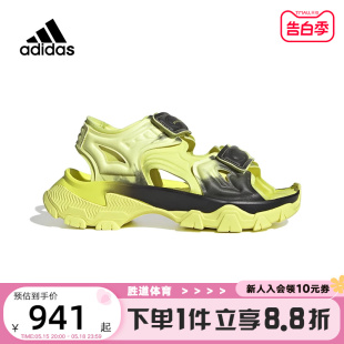 女鞋 春季 时尚 HP6308 adidas阿迪达斯凉鞋 运动鞋 透气厚度显高休闲鞋