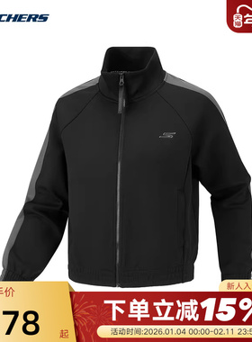 Skechers斯凯奇秋冬新款女士休闲百搭针织外套 P126W003/0018