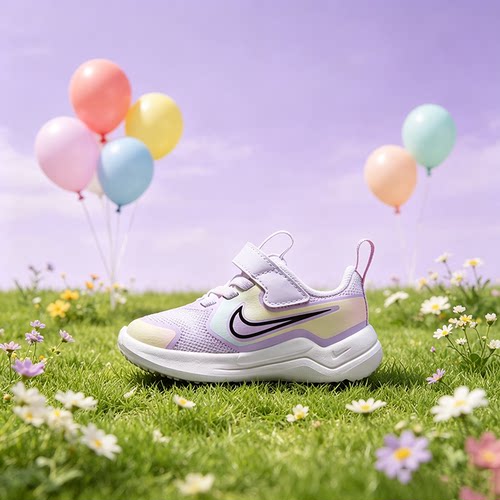 NIKE耐克COSMIC RUNNER SE 2宇宙一号幼童魔术贴运动鞋IV6225-100