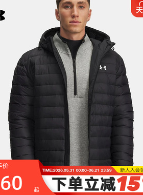 UA安德玛Sportswear Insulate男子运动休闲夹克棉外套6006363-001