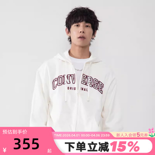 UCJ085 W2Y 舒适外套 Converse匡威冬男女复古休闲针织连帽开衫