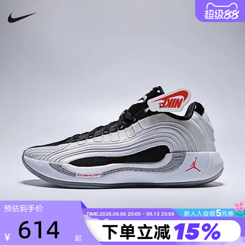 Nike耐克男鞋JORDAN LUKA 4东契奇4代黑白银实战篮球鞋HF0824-101