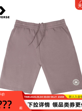 Converse匡威26夏新品男子运动休闲裤宽松透气针织短裤MCJ787-JDA